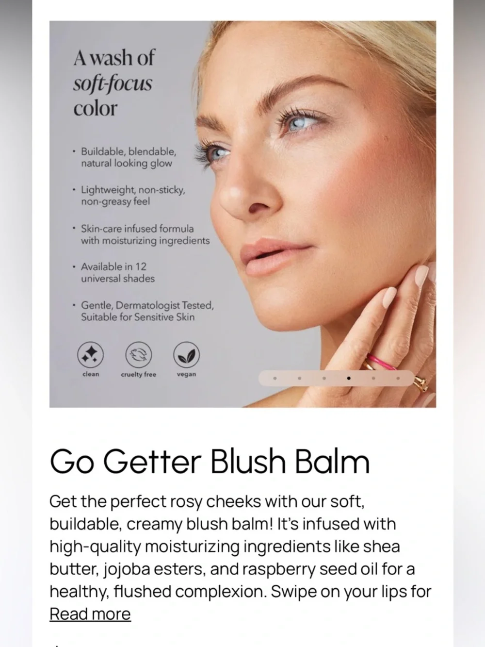 Color Street Go Getter Blush Balm